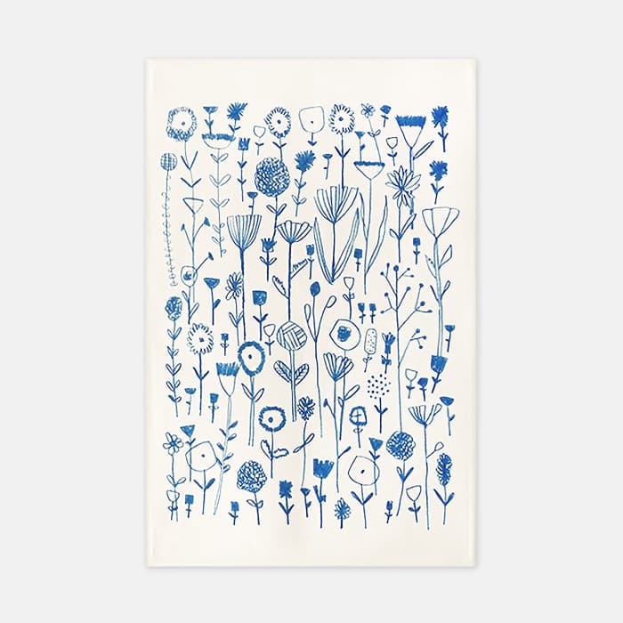 Flower field 극세사 거실 러그 이미지