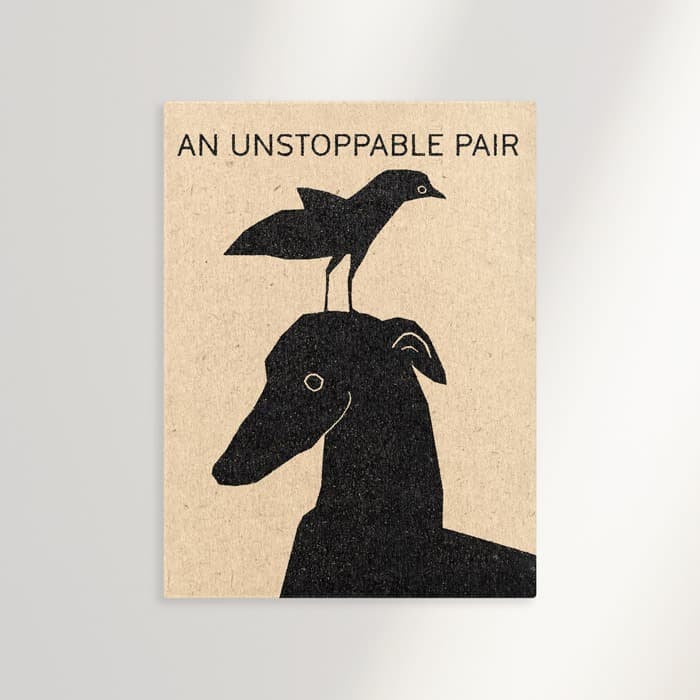 An Unstoppable Pair 캔버스 액자 이미지