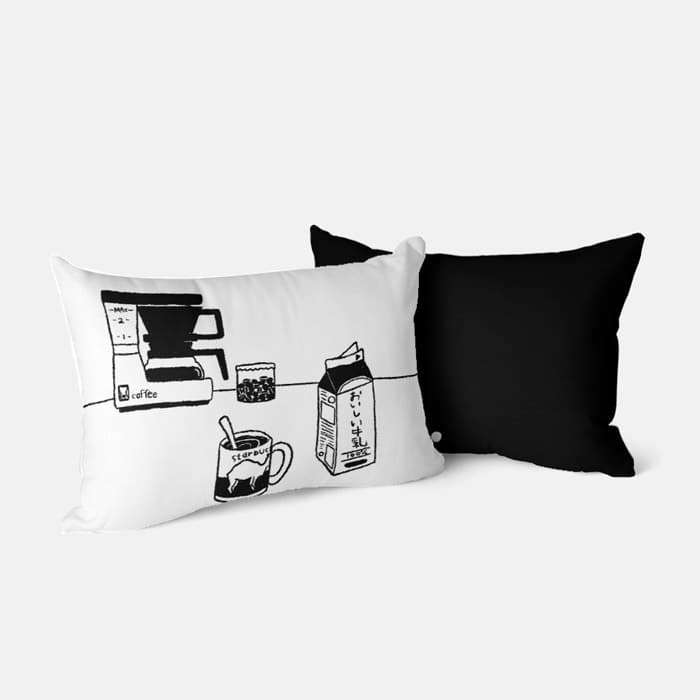 coffee time 베개 커버 이미지