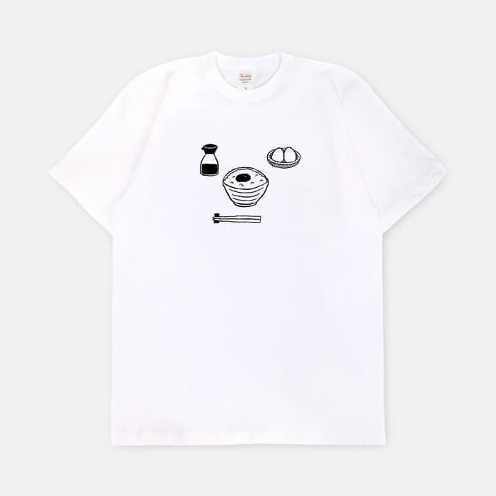 egg over rice 반팔티셔츠 이미지