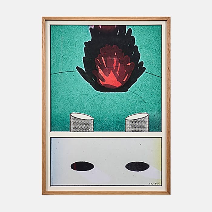 [ed. 1/1] 두개의 구멍 이미지