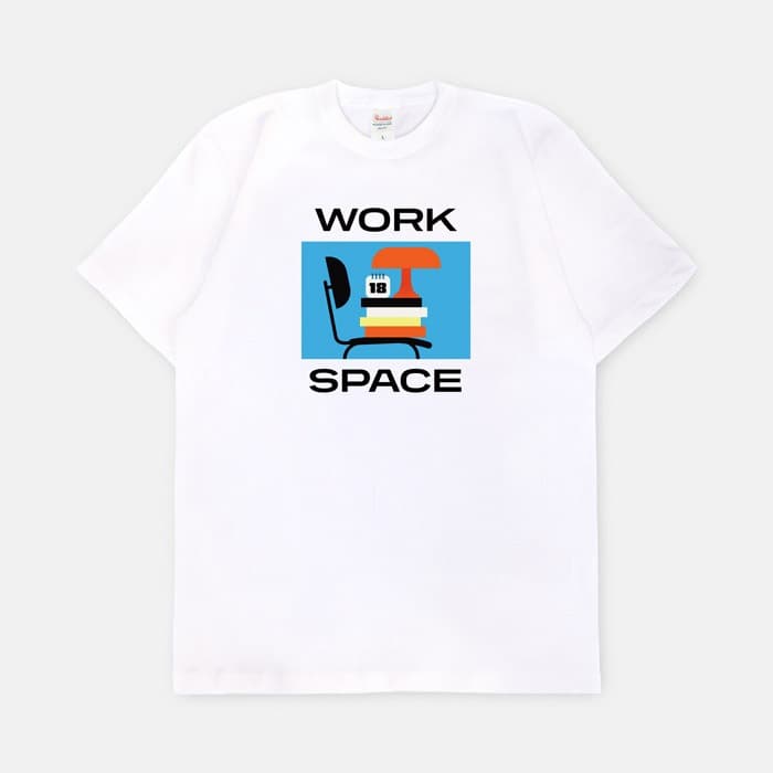 Work space 반팔티셔츠 이미지