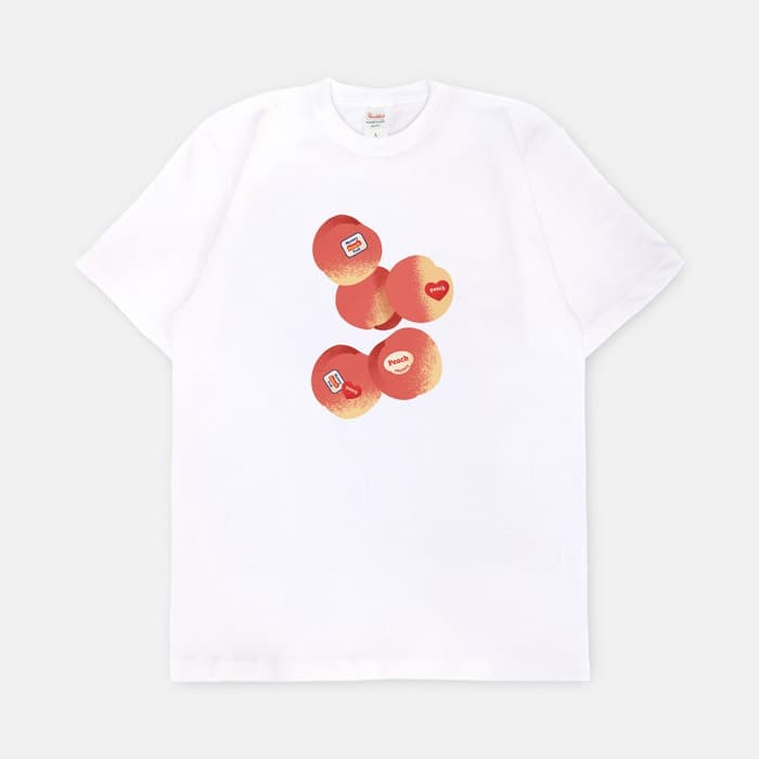 Peach 반팔티셔츠 이미지