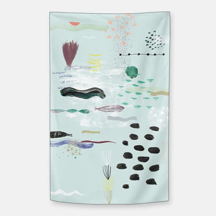 see the sea 쉬폰 패브릭 포스터 이미지