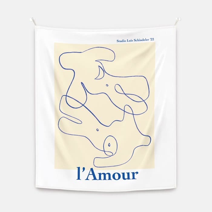 Amour 패브릭 포스터 대형 이미지
