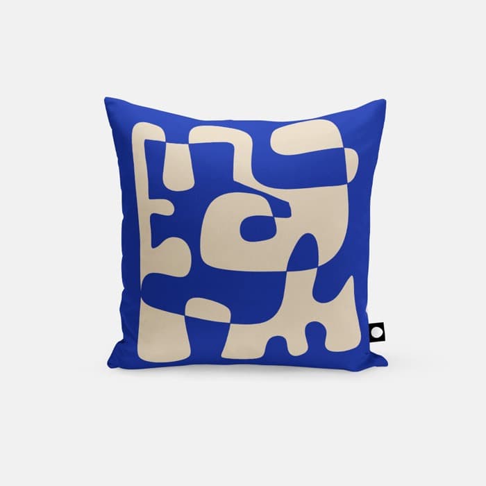 놀이(blue) 쿠션 커버 이미지