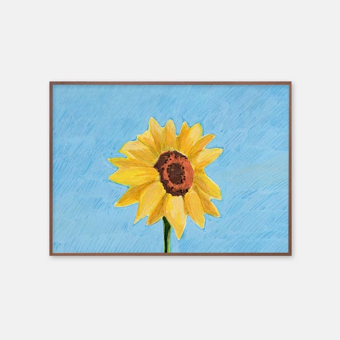 해바라기 포스터 이미지