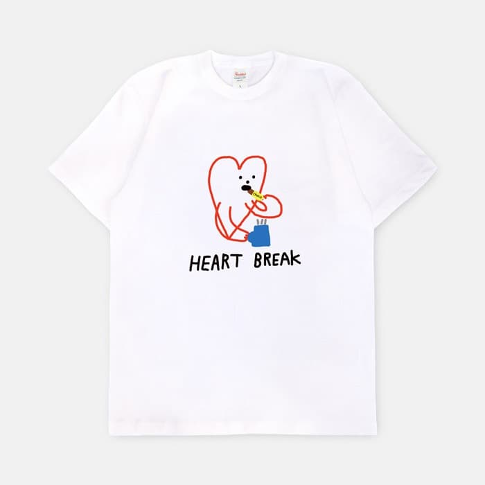 heartbreak 반팔티셔츠 이미지