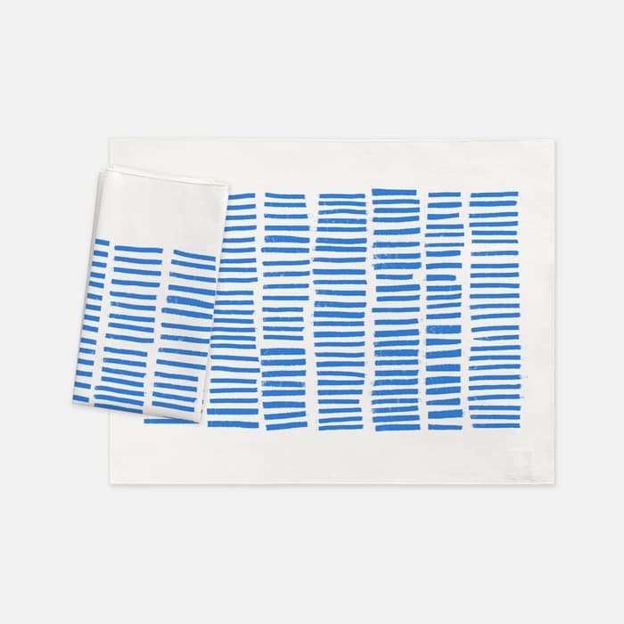 Blue Dashes 테이블매트, 키친크로스 이미지