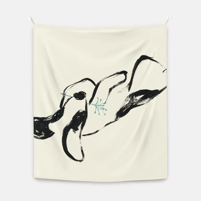 Best friend 패브릭 포스터 대형 이미지