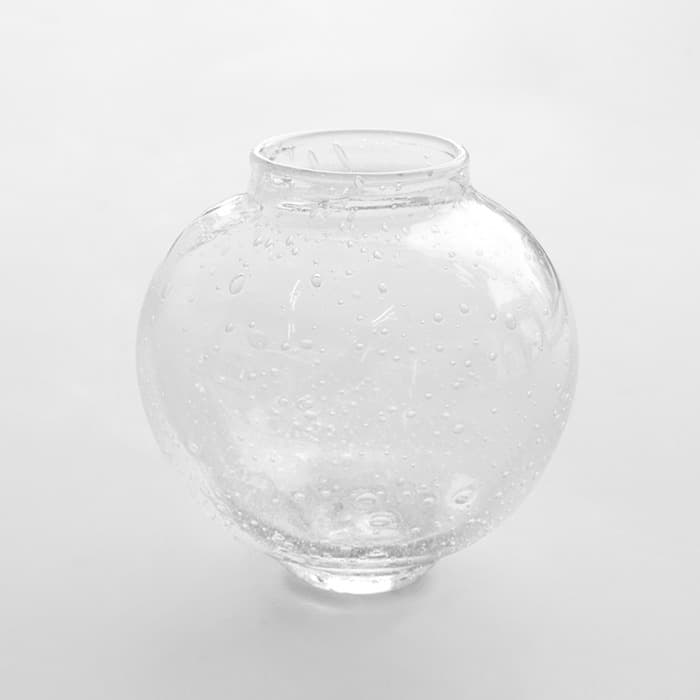 버블 달항아리 프리미엄 오브제 (오동나무패키지 포함) 이미지