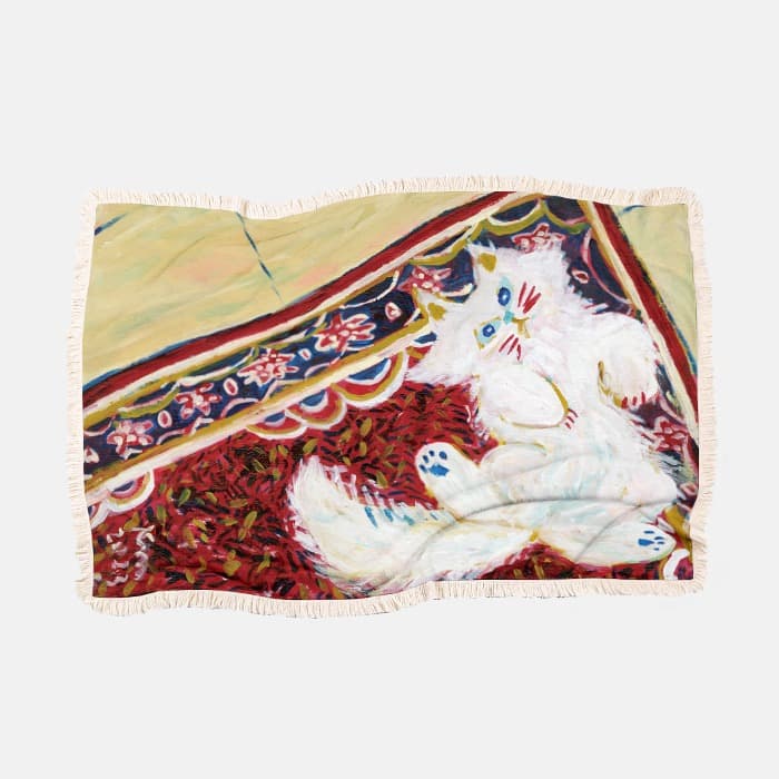 Angel on the carpet 극세사 담요 이미지