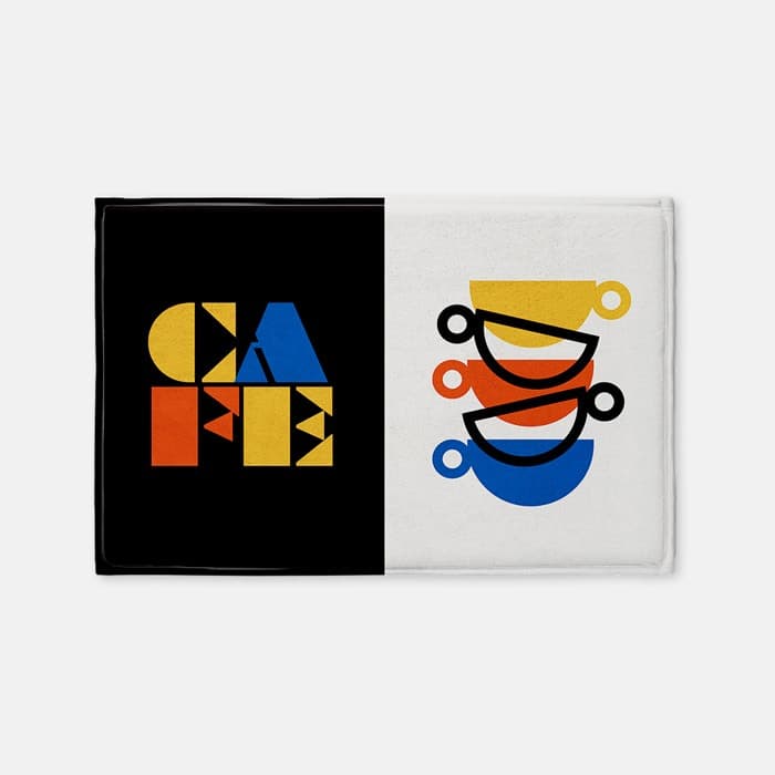 Cafe 발매트 이미지