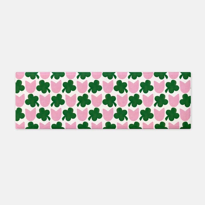 garden club pattern 01 주방매트 러너, 러그 이미지