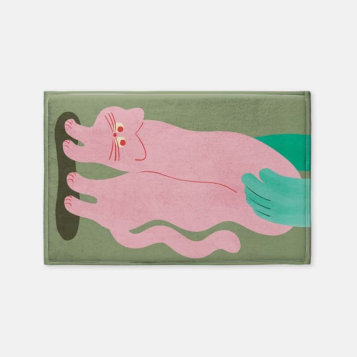 고양이는 흐물해 발매트 이미지