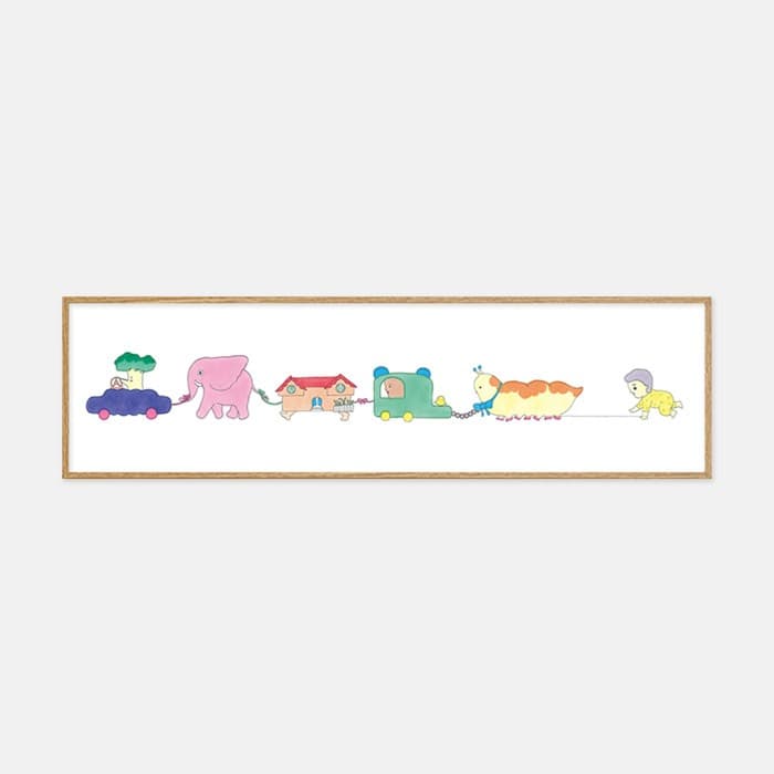 Slow Down 포스터 + 액자 세트 이미지