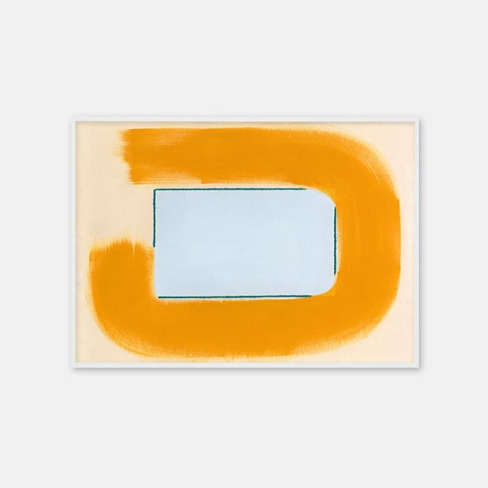 Calm Gold Lion 포스터 이미지