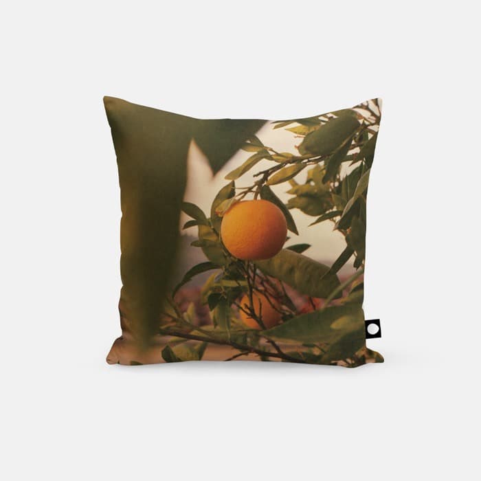 Orange 쿠션 커버 이미지