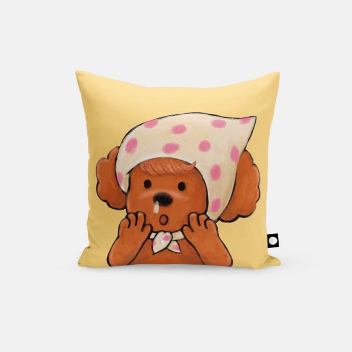 감기조심하세요 쿠션 커버 이미지