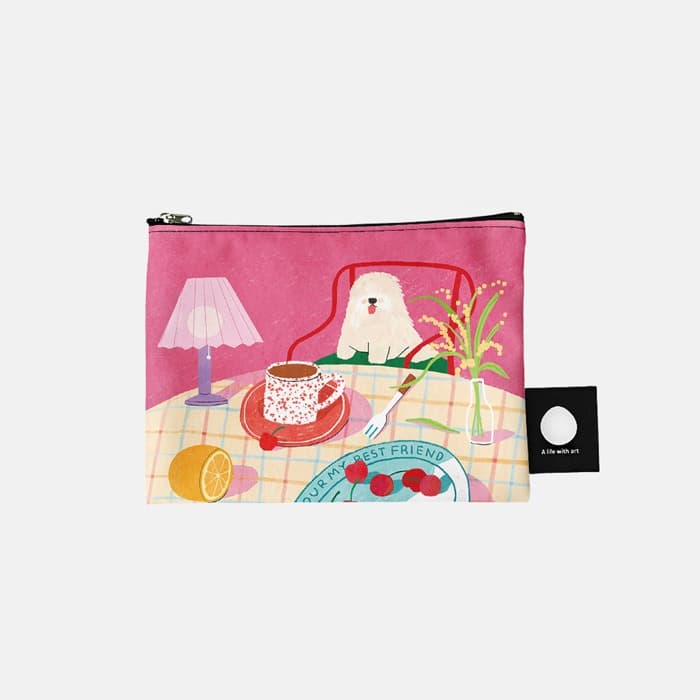 체리식탁 파우치 이미지