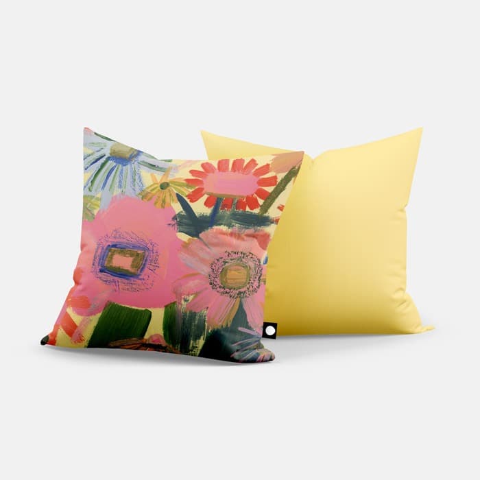 Joyful Wildflowers 쿠션 커버 이미지