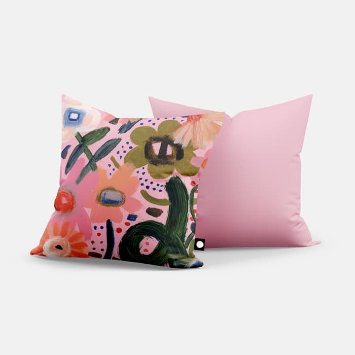 Winding Flowers 쿠션 커버 이미지