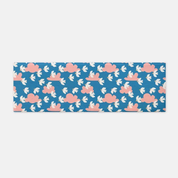 Flock of birds 주방매트 러너, 러그 이미지