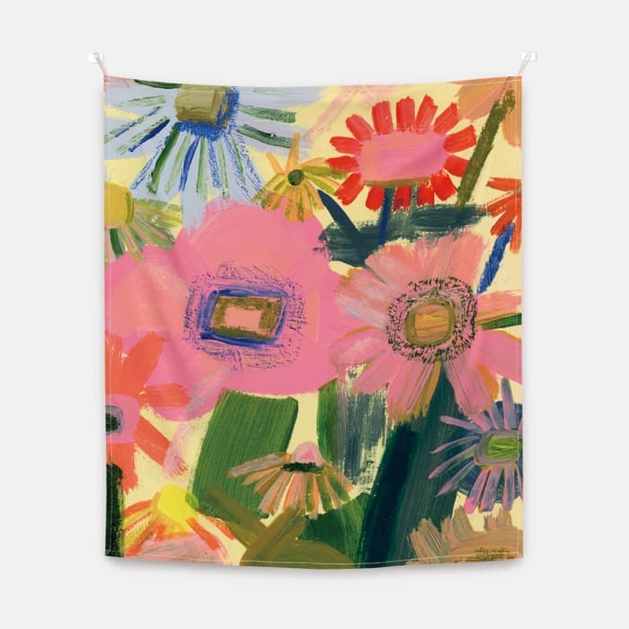 Joyful Wildflowers 패브릭 포스터 대형 이미지