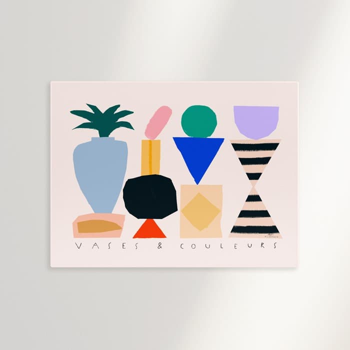 Vases and Couleurs 캔버스 액자 이미지