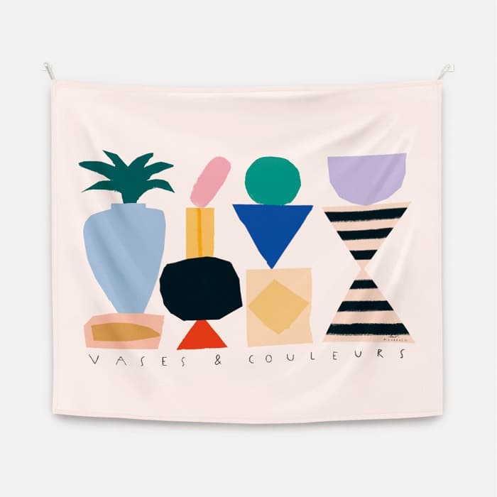 Vases and Couleurs 패브릭 포스터 대형 이미지