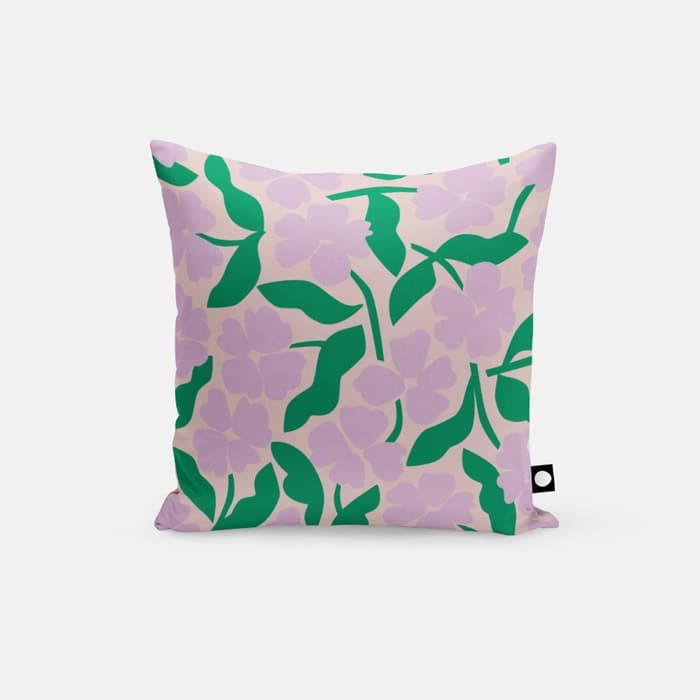 Summer florals(lavender) 쿠션 커버 이미지