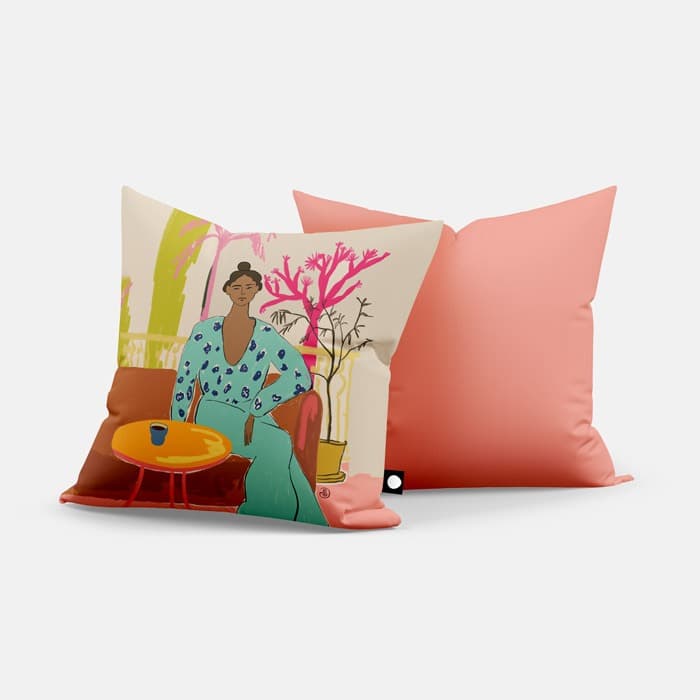 Colourful tranquility 쿠션 커버 이미지