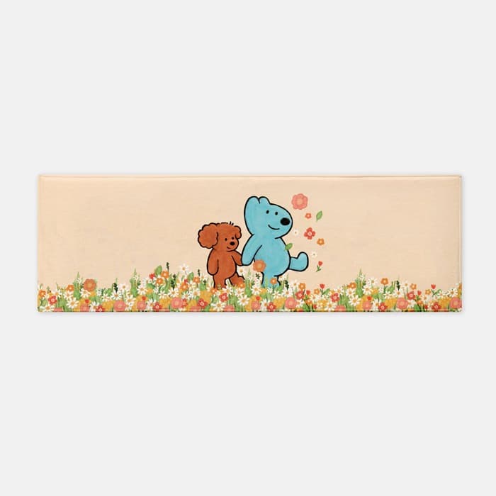 꽃길 주방매트 러너, 러그 이미지