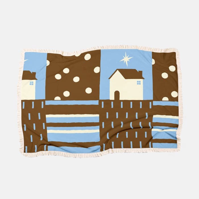 HOME 극세사 담요 이미지