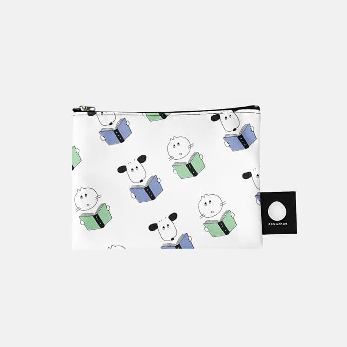 책을 읽자 파우치 이미지