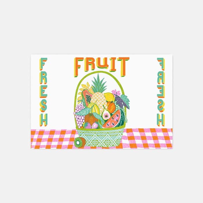 [OUTLET] Fresh Fruit 소프트 규조토 발매트 이미지