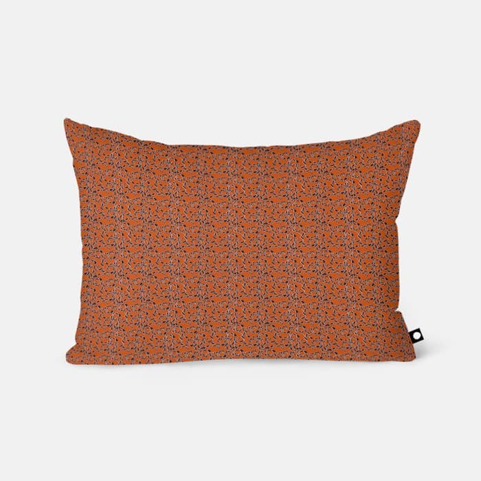 포슬린 블룸(브릭 바인) 베개 커버 이미지