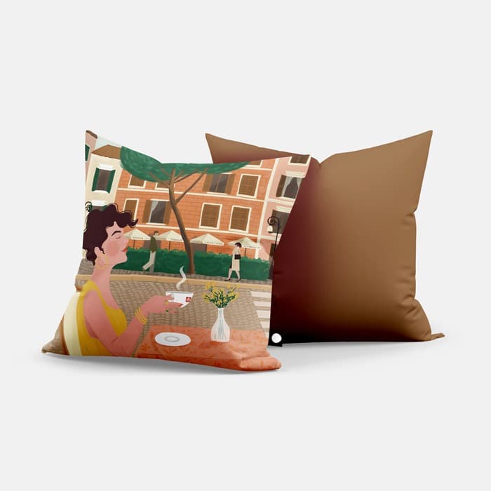 rome 쿠션 커버 이미지