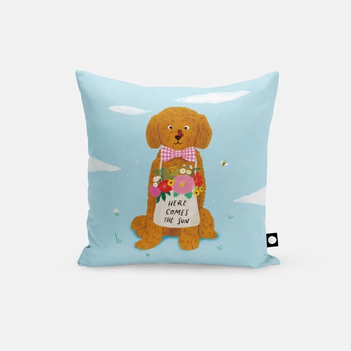 here comes the sun 쿠션 커버 이미지