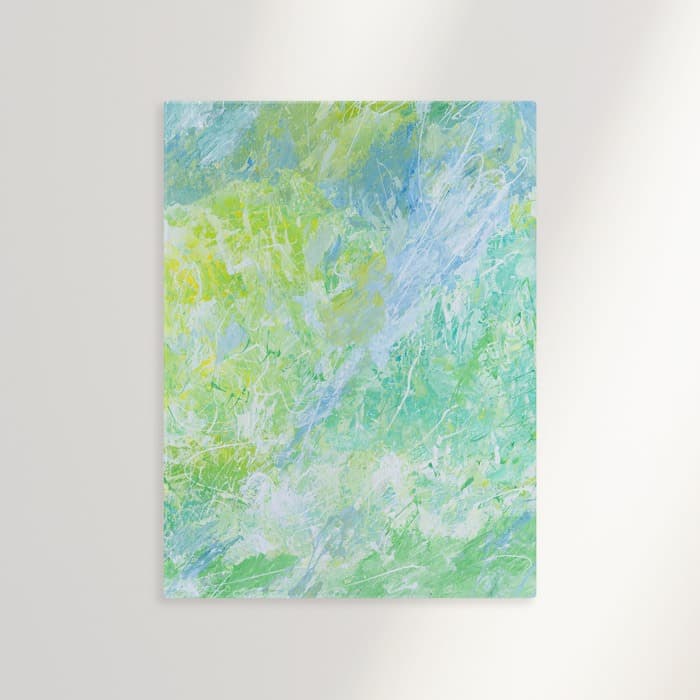 무제(그림 작업) 캔버스 액자 이미지