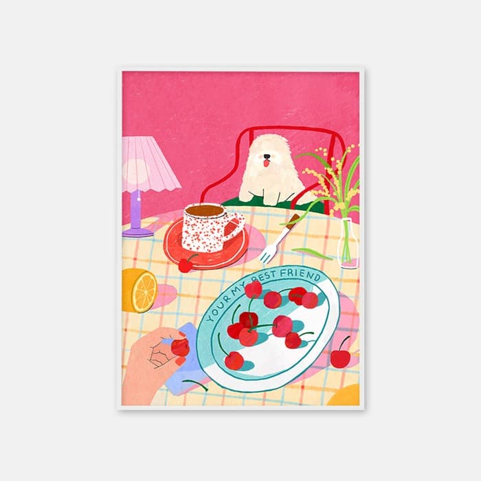 체리식탁 포스터 이미지