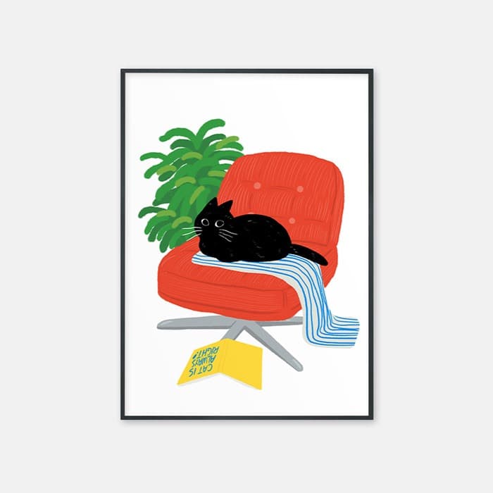 Red chair 포스터 이미지