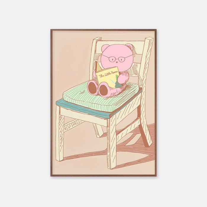 의자 포스터 이미지