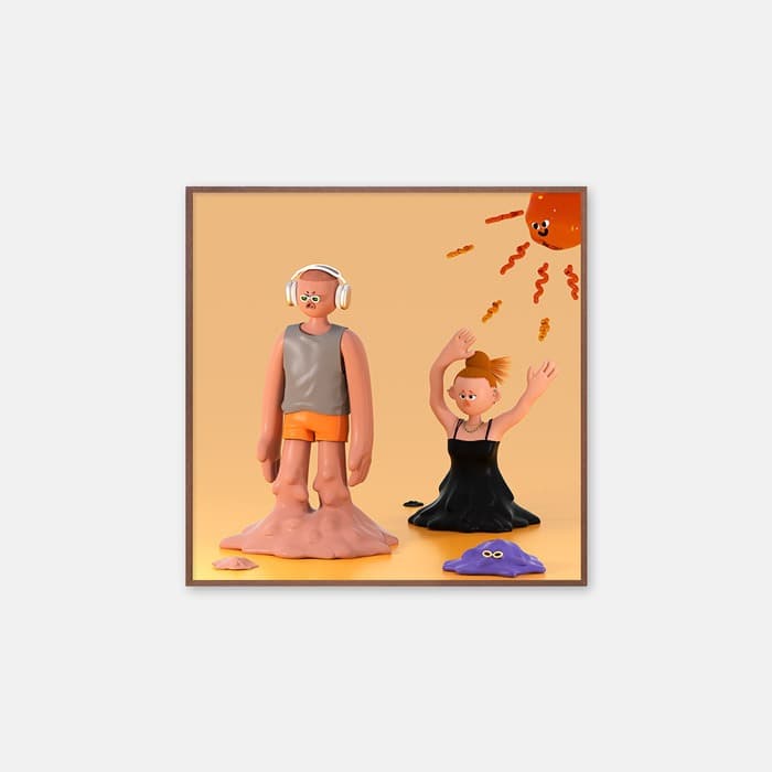 melting 포스터 이미지