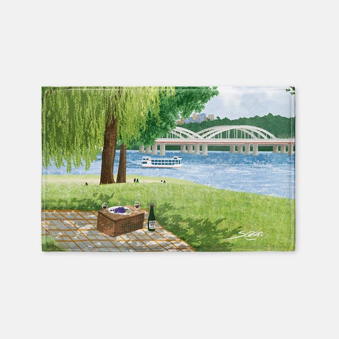 지나가는 계절 발매트 이미지