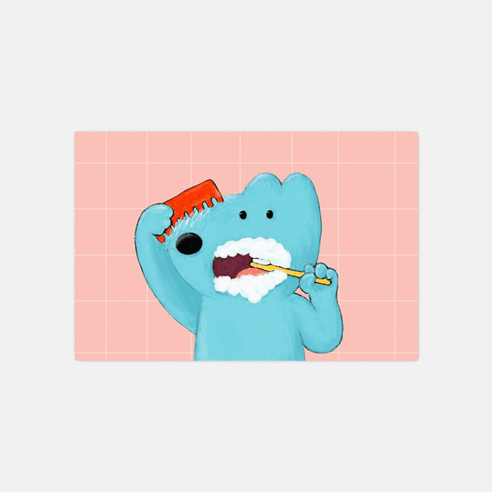 brushing combing 소프트 규조토 발매트 이미지