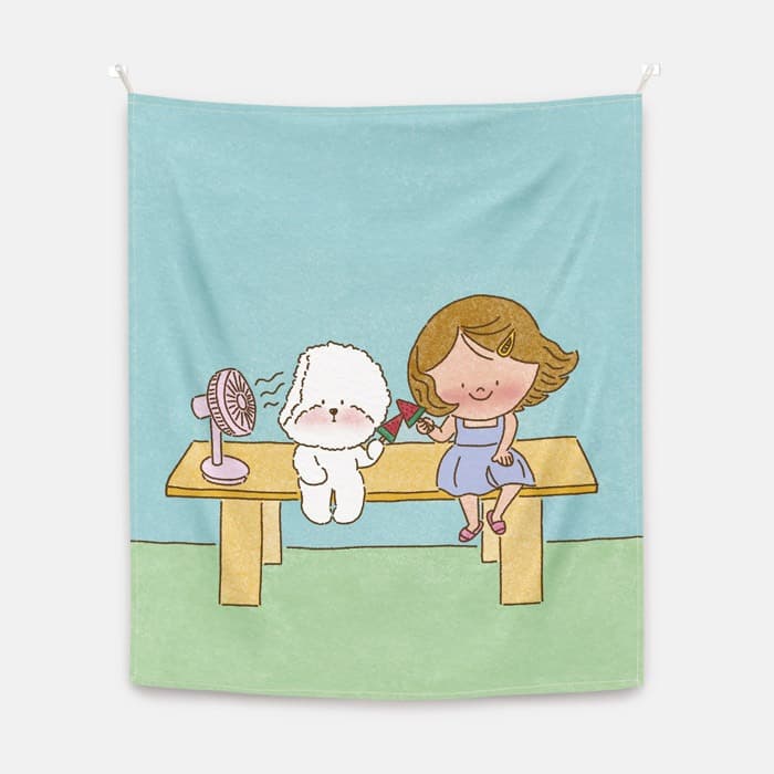 수박바 패브릭 포스터 대형 이미지