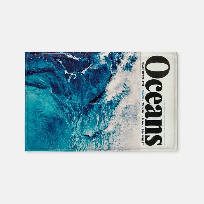 Vintage "Oceans" Surfer Magazine 발매트 이미지