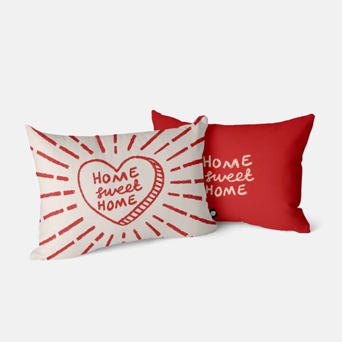 Home Sweet Home 베개 커버 이미지
