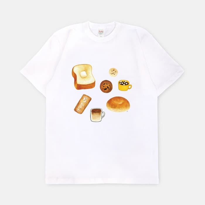 베이커리 반팔티셔츠 이미지